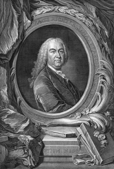 Depicted person: Johann Christoph Richter by Martin Bernigeroth
